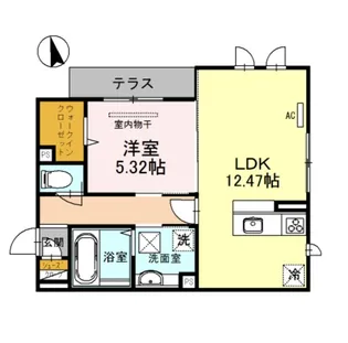 フェアリーフォレスト【201号室】の間取り