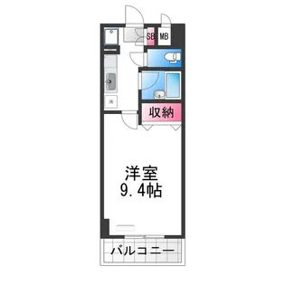 プレジデント21【7階】の間取り