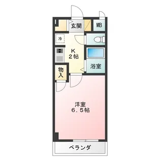 ノアーナ堺東【305号室】の間取り
