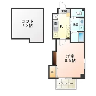 エヌエムスワサントセットウエスト【4階】の間取り