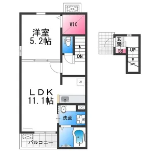 メゾンドリックⅢ【203号室】の間取り