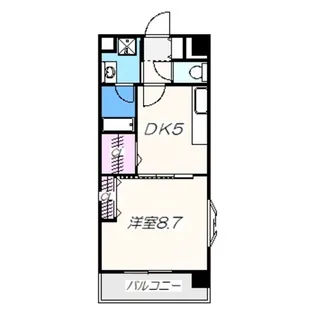 リヴェール鳳【2階】の間取り