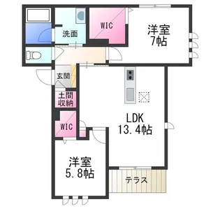 VIE GRACIEUSE【3階】の間取り