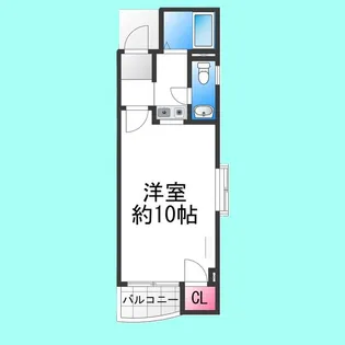 メビウス堺レジデンス【501号室】の間取り