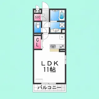 マ・メゾン【1階】の間取り