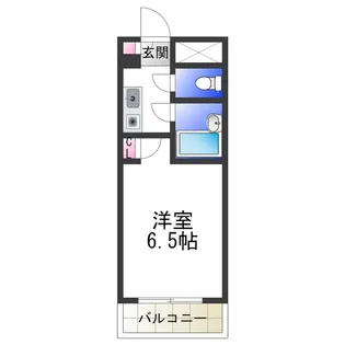 シャルマンフジ堺東壱番館【2階】の間取り
