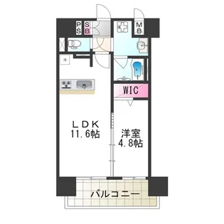ソフィア・K【402号室】の間取り