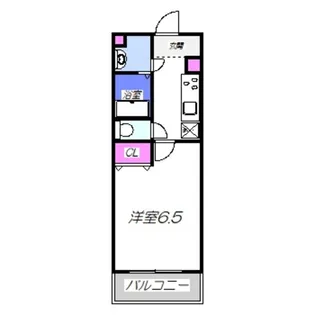 シャルマンフジもずイースト【4階】の間取り