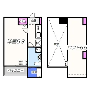 clementine(クレモンティーヌ)【205号室】の間取り