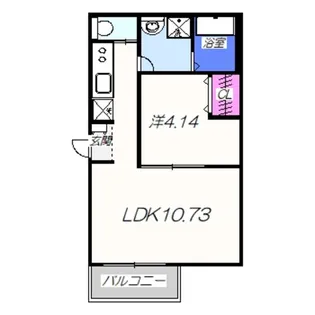 Pomelo(ポメロ)【2階】の間取り