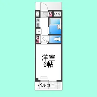 六月のココロ【202号室】の間取り