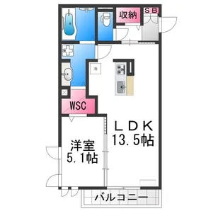 シエロ グランデ【2階】の間取り