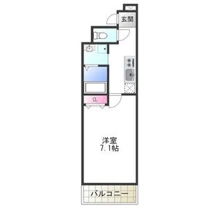 フジパレス堺中長尾【2階】の間取り