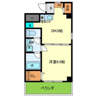 リヴィエール三井【303号室】の間取り