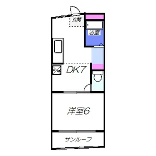 但馬ビル【305号室】の間取り