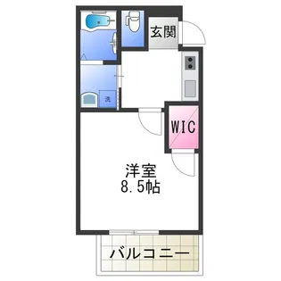 フジパレス百舌鳥赤畑町Ⅰ番館【1階】の間取り