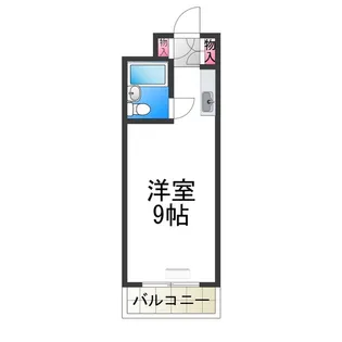 トキヤビル【303号室】の間取り