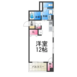 ミア・カーサ堺東【203号室】の間取り