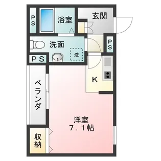 エヌエム・セット【2階】の間取り