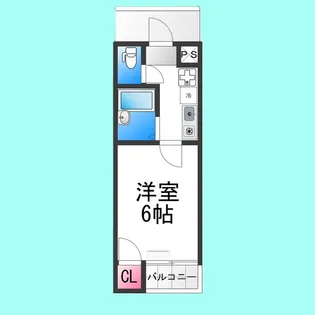 パレロイヤル堺【3階】の間取り