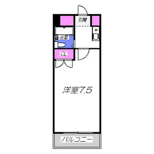 ラ・ミアカーサウーノ【4階】の間取り