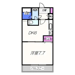 ボナール鳳南【2階】の間取り