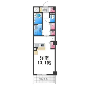サニーキャンプ東雲I【3階】の間取り