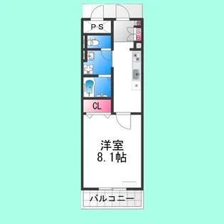 ファンタジスタ【4階】の間取り