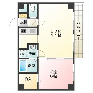 The Legend of Sakai【401号室】の間取り