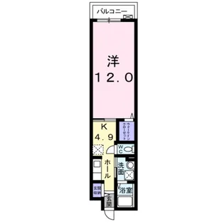 メゾン ド ホーク【3階】の間取り