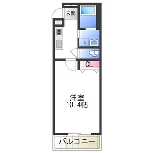 フジパレス堺北庄町【3階】の間取り
