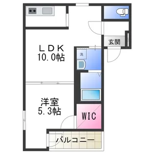 フジパレス堺北庄町【303号室】の間取り