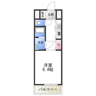 NMヴァン【206号室】の間取り