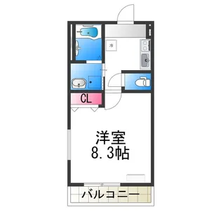 フジパレス堺大浜南町【101号室】の間取り