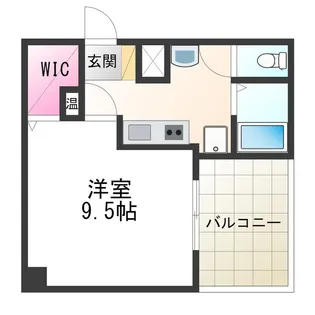 プリヴェ2号館【7階】の間取り