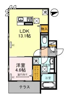 ラ メゾン ピック 中百舌鳥【2階】の間取り