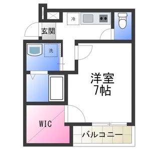 フジパレス堺諏訪森サウス【0102号室】の間取り