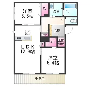VIE GRACIEUSE【2階】の間取り