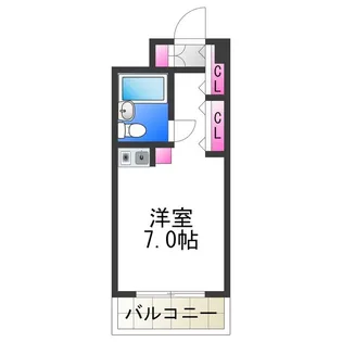 メゾンエルム【403号室】の間取り