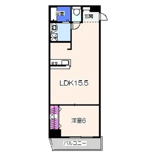 堺T’レジデンス【401号室】の間取り