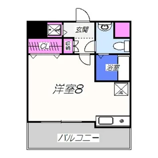 ライフデザイン新金岡B棟【2階】の間取り