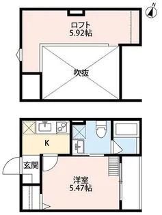 AKレジデンス【1階】の間取り