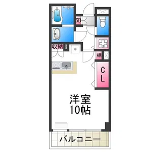 堺グリーンプラザ【707号室】の間取り