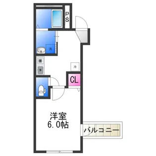フジパレス堺梅北Ⅴ番館【3階】の間取り