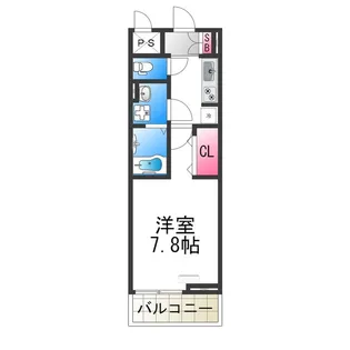 1Kの間取り画像