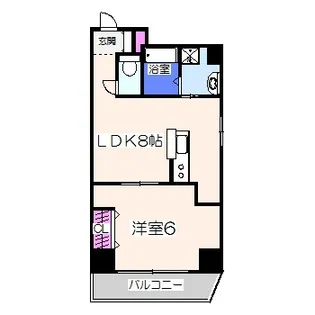 堺T’レジデンス【703号室】の間取り