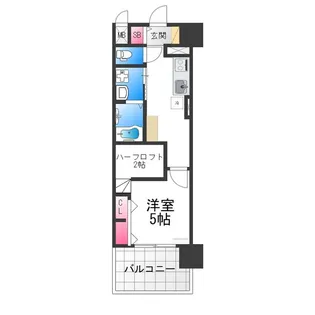 サニーキャンプ 今池【3階】の間取り