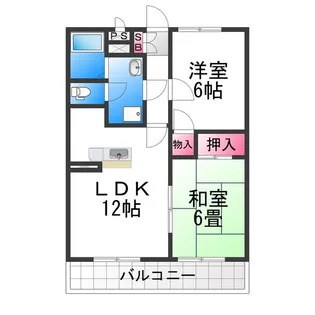 モアクレスト白鷺PartII【2階】の間取り