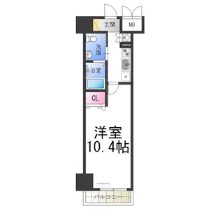 フェニックスレジデンス堺東【11階】の間取り