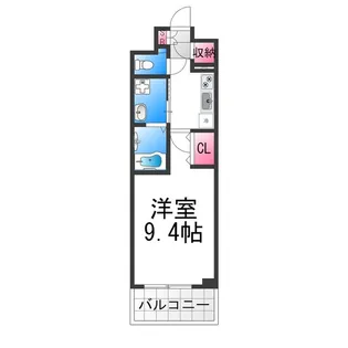 1Kの間取り画像